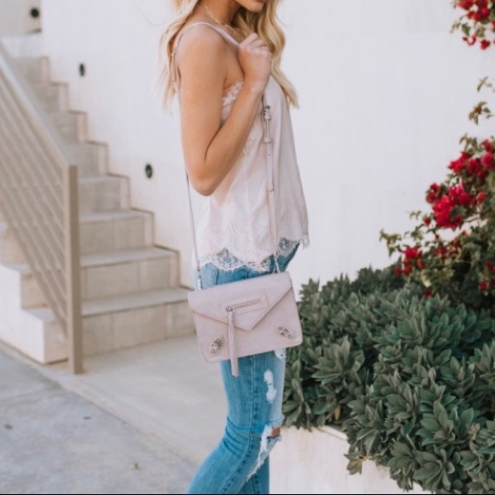HP💥Vegan Blush Porter Crossbody Handbag - Picture 3 of 6